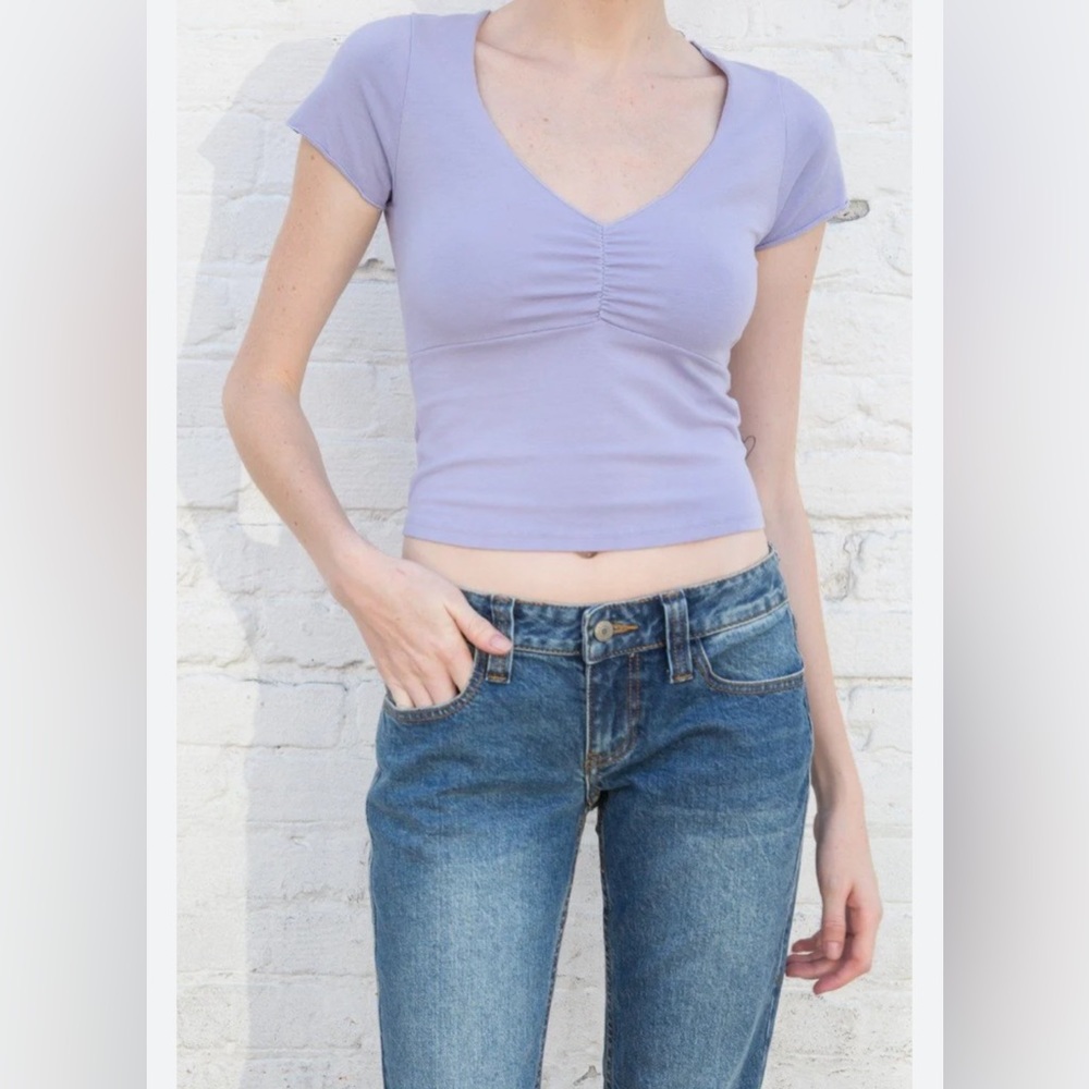 Brandy Melville Lilac Gina Top